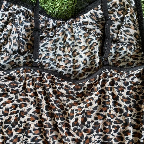 Leopard Mesh cami - Picture 7 of 7